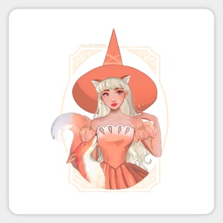 Fox Witch Sticker